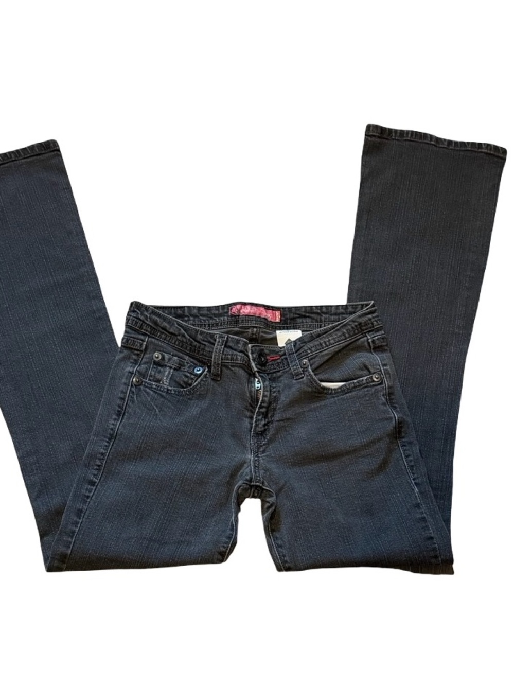 Y2K super low rise Levi's 518 Women's Black Bootcut Jeans